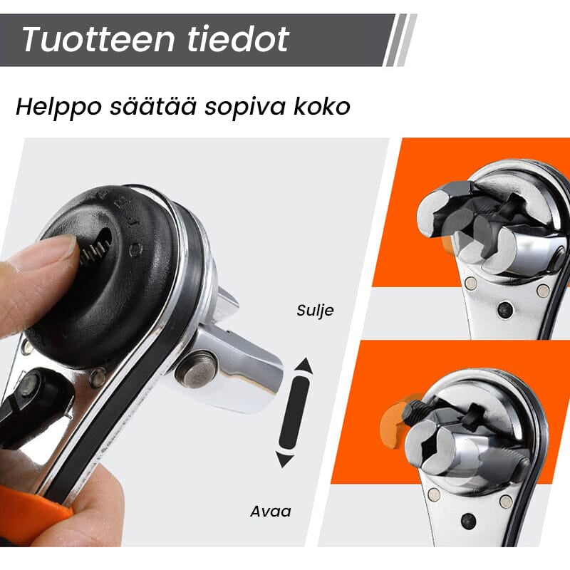 Säädettävä räikkäavain