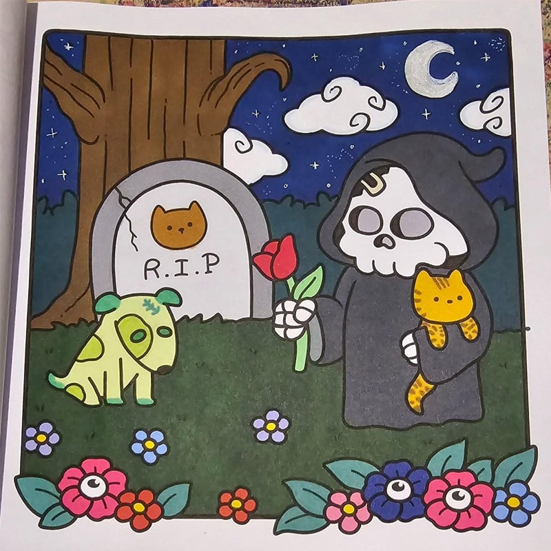 Coloring Book for Adults and Teens