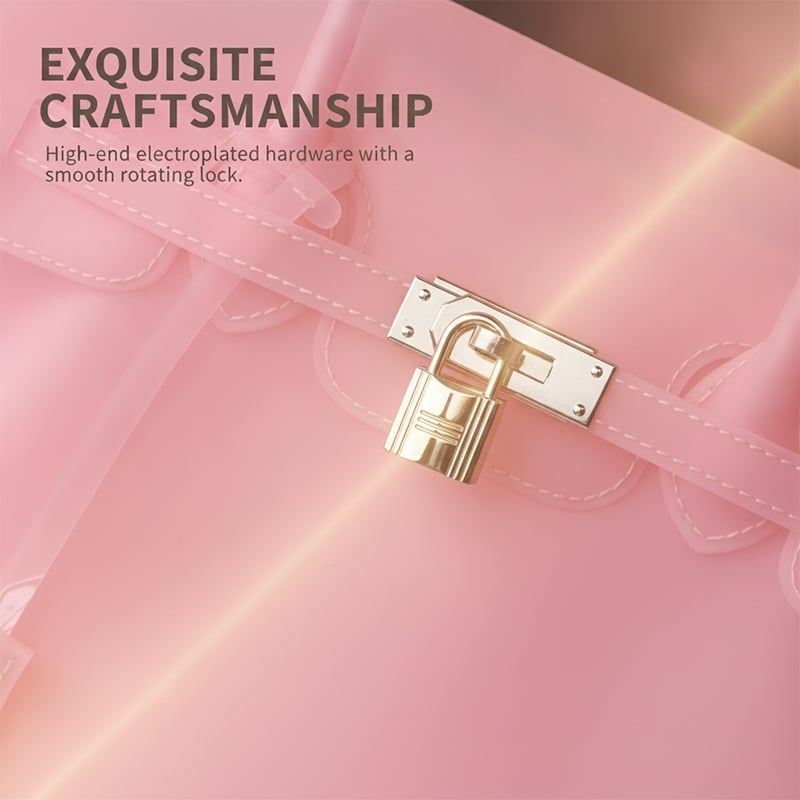 Transparent TPU Jelly Handbag