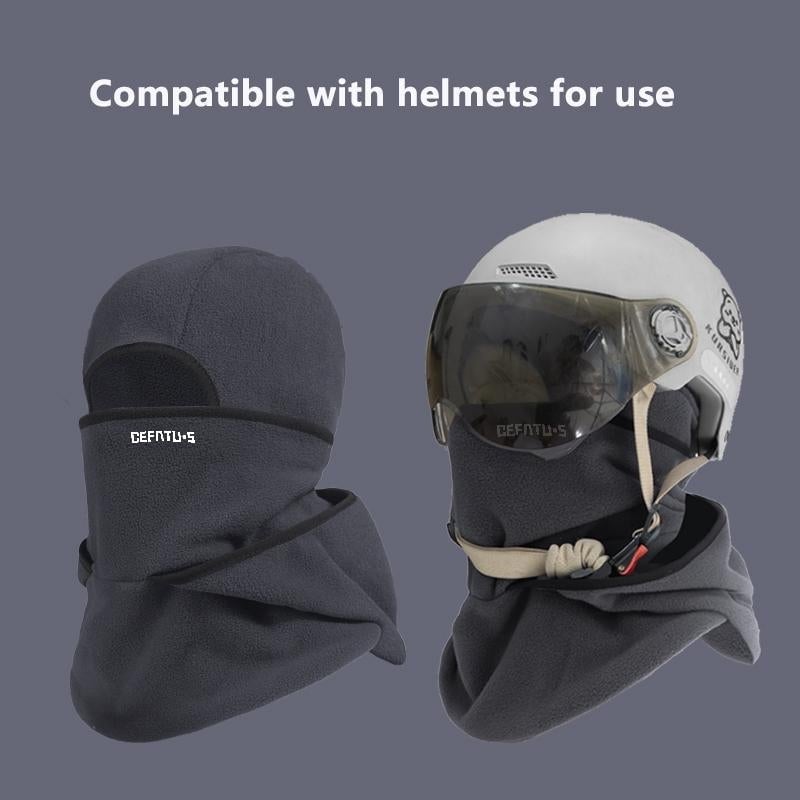 Outdoor Winter Warm Hat Neckband Integrated Cycling Mask