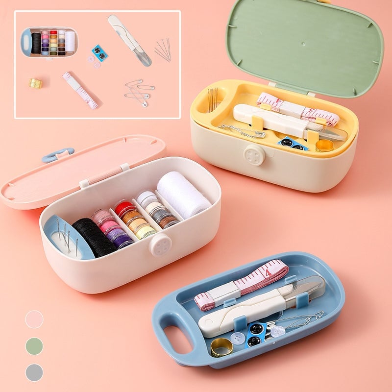 Portable Mini Hand Sewing Box