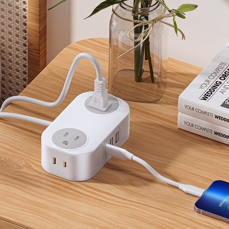 Travel Power Strip with USB