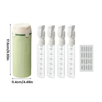 4-in-1 Leakproof Rotatable Travel Dispenser Set