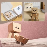 Shaking Wooden Man Figurine