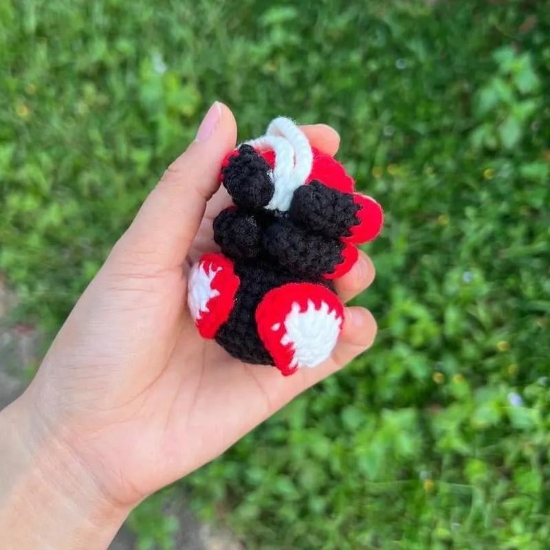 Cartoon-Spinnenanhänger