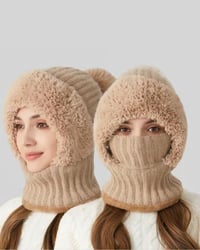 Damebeanie I Ensfarget Design Med Dusk