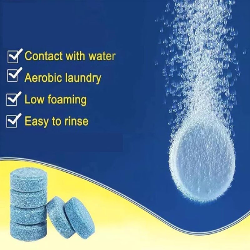 Solid Windshield Wiper Cleaner Tablets