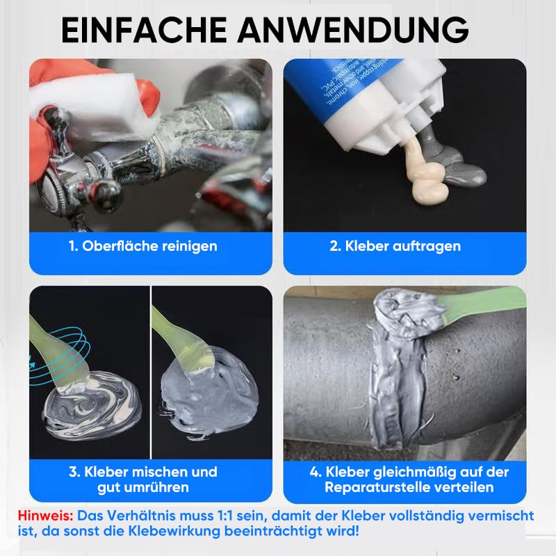 Metallgießerei-Kleber-Set