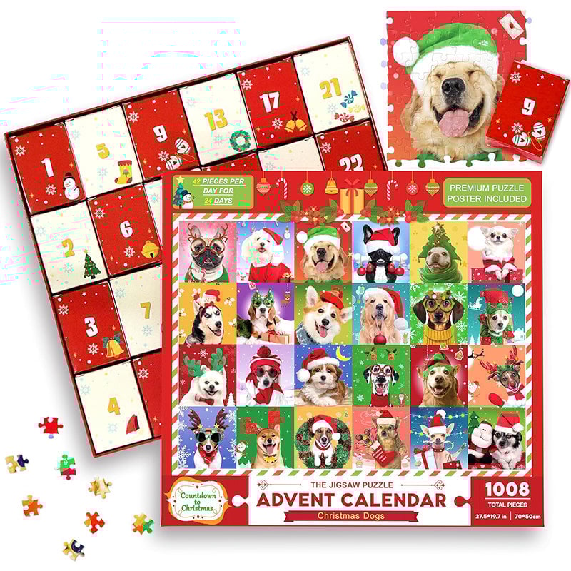 Kerstpuzzel-adventskalender 2023