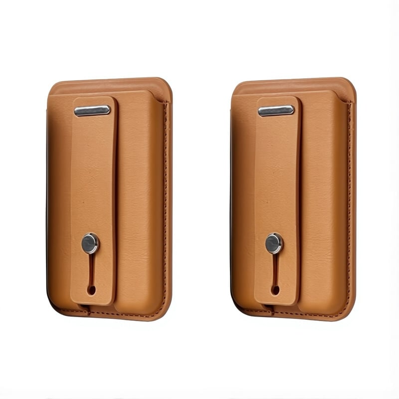Magnetic Ring Stand Phone Card Holder