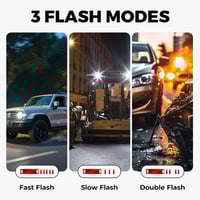 Sakerplus Emergency Strobe Windshield Lights