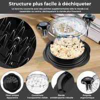 Déchiqueteur de poulet