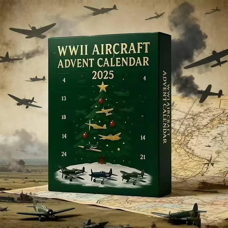 2025 Flugzeug-Adventskalender Flugzeug aus dem Zweiten Weltkrieg