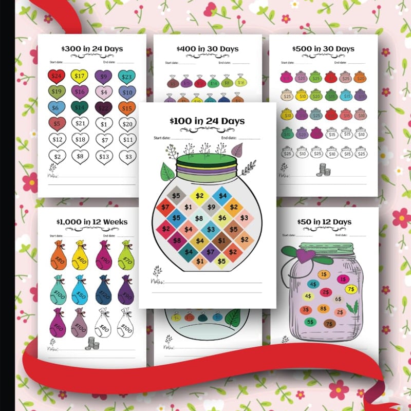 A Fun and Easy Money-Saving Challenge Book