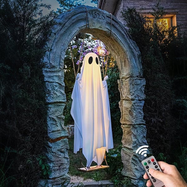 Halloween Dekoration Geister Anhänger Leuchtender Anhänger