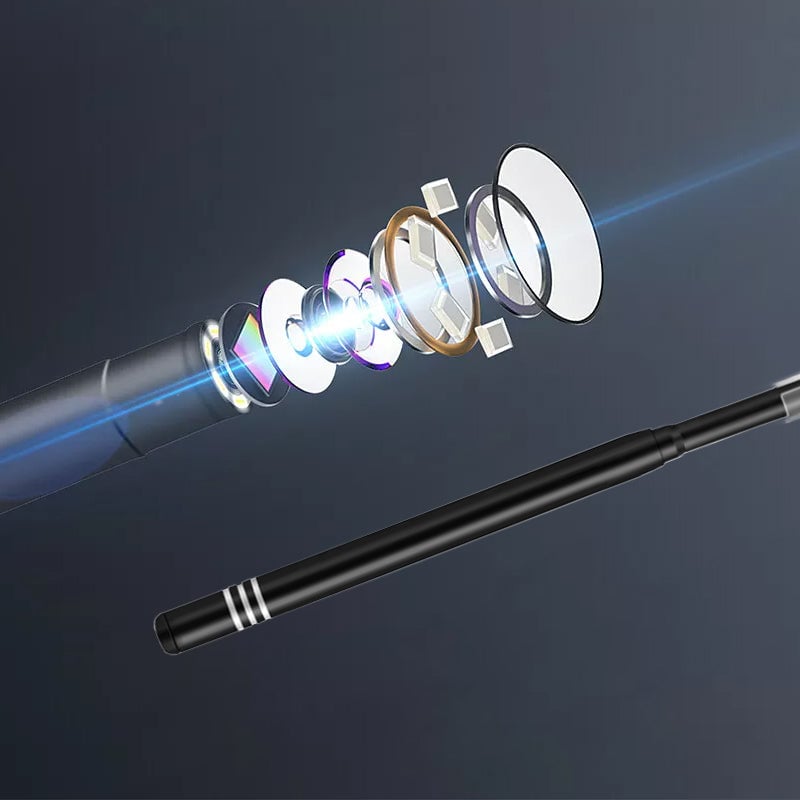 Luminescent Smart Earwax Removal Endoscope