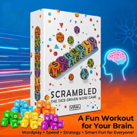 Scrambled Dice Word Game Set