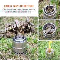 Saker Portable Camping Wood Stove