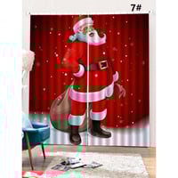 Christmas Window Curtains - 10 patterns