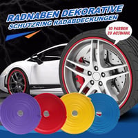 Radnaben Dekorative Schutzring Radabdeckungen für Auto(8m Länge)