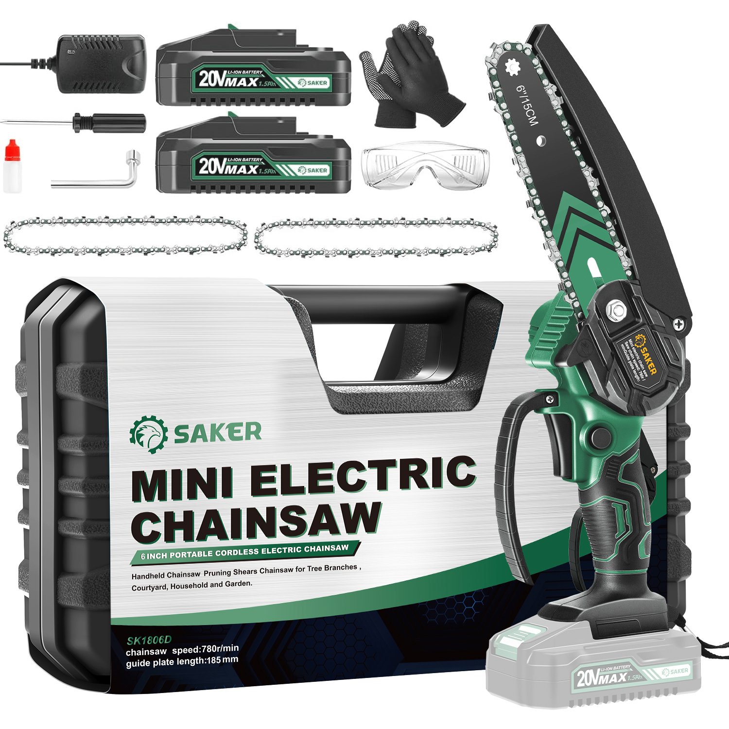Mini Chainsaw 6 Inch