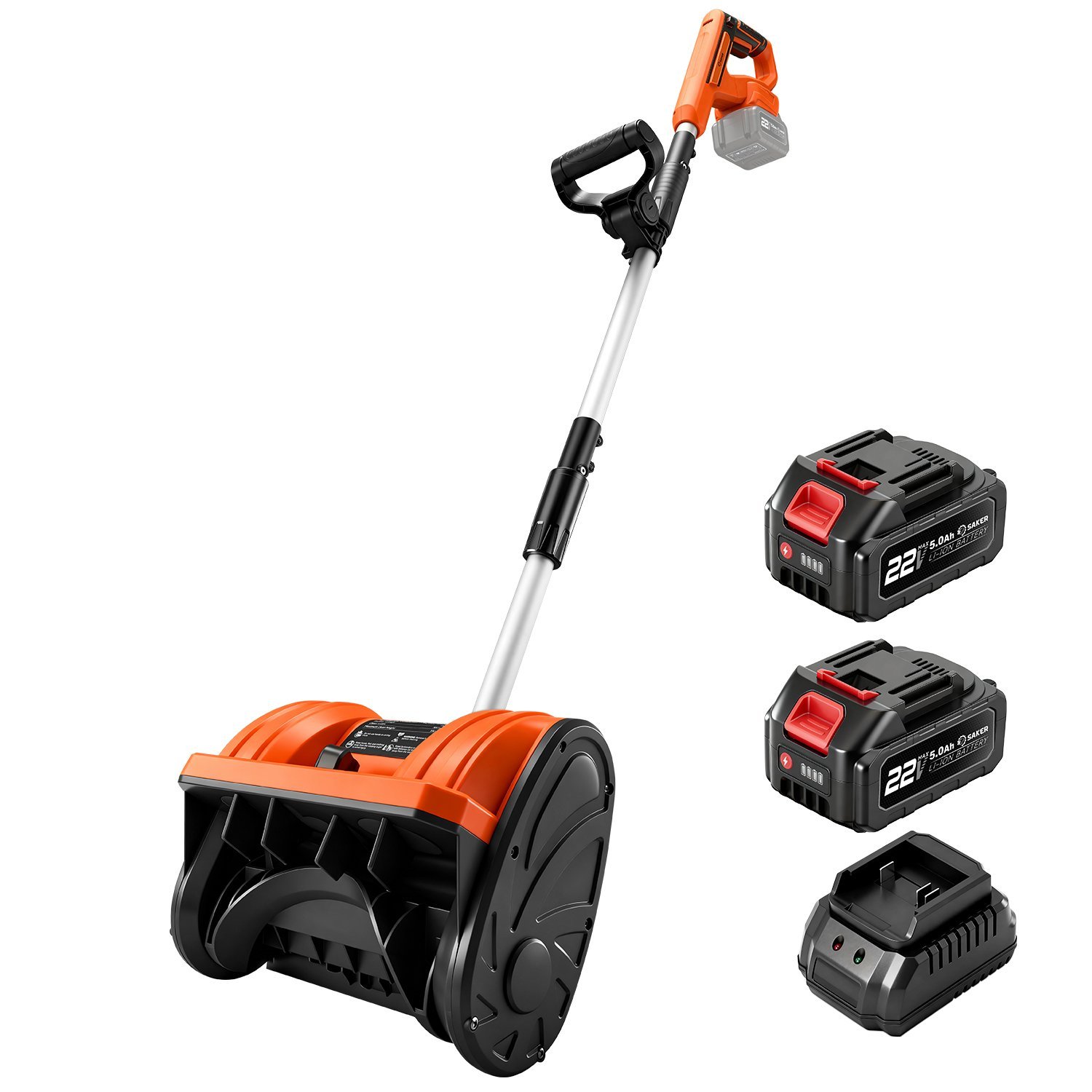 Sakerplus 22V Cordless Electric Snow Shovel
