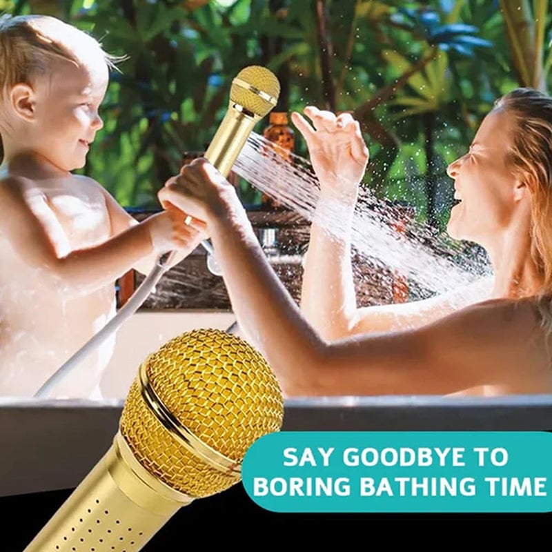 Microphone-Shaped Creative Showerhead