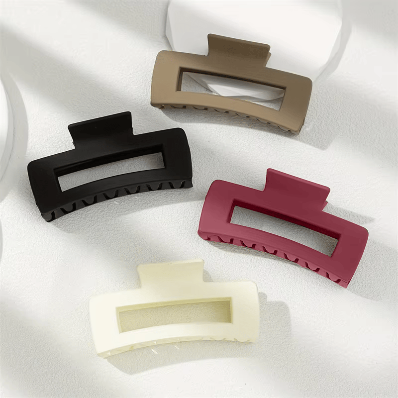 Minimalist Soft Silicone Shark Claw Clip