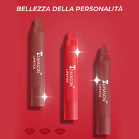 Rossetto opaco a 12 colori