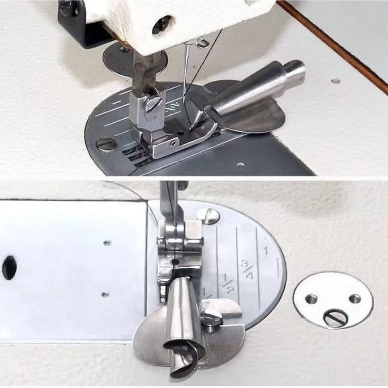 3-10mm Pied d'ourlet roulé universel pour couture