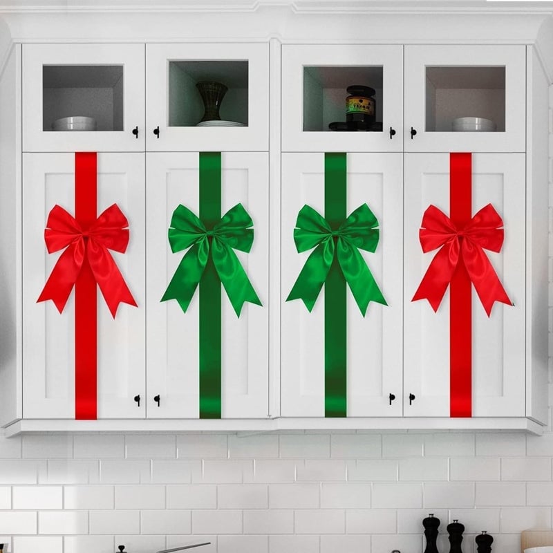 Christmas Door Hanging Ribbon