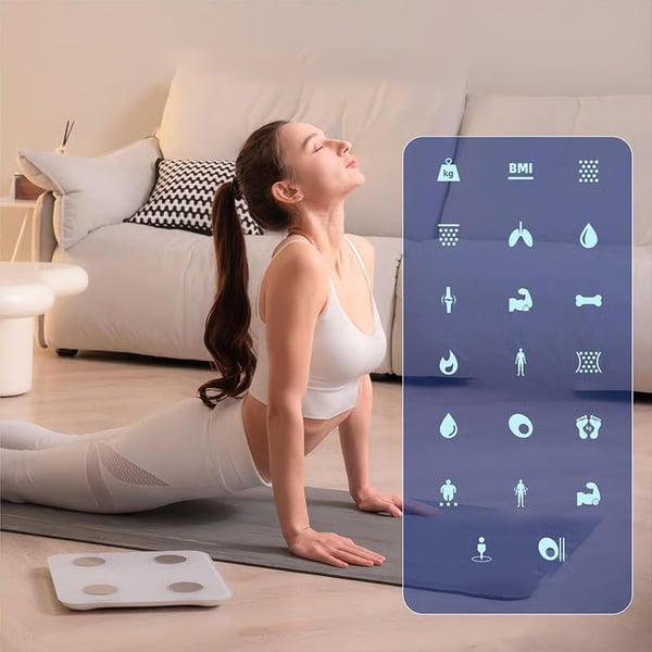 Sakerplus Intelligente Körperfettwaage