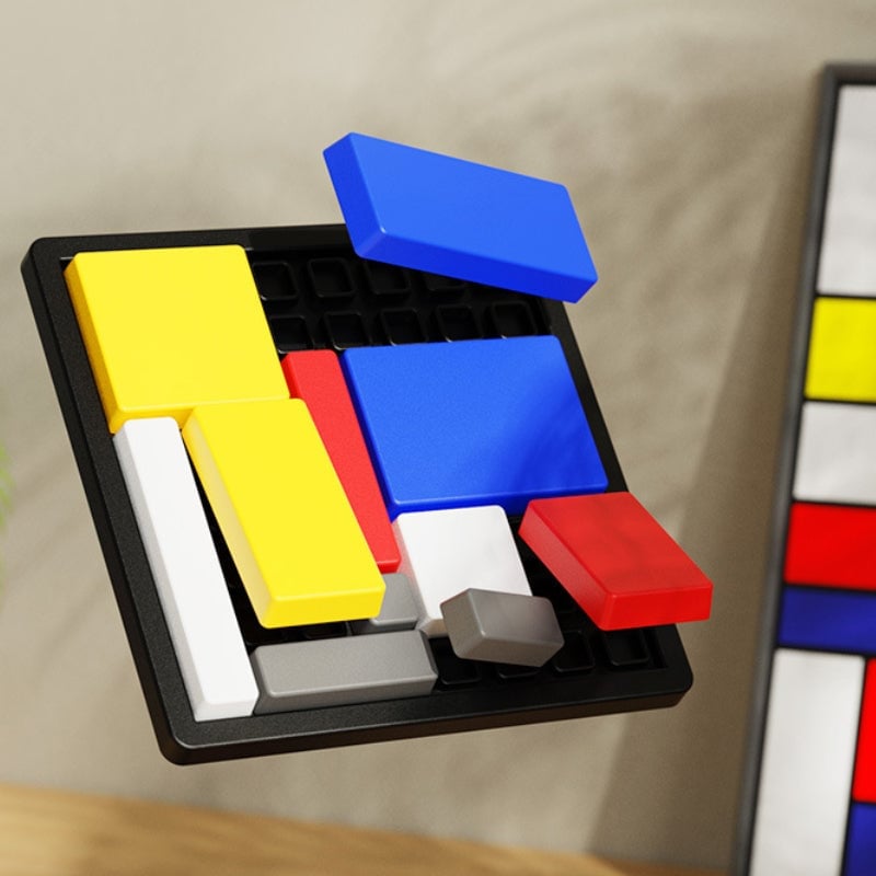 Gehirn förderndes Logikpuzzle