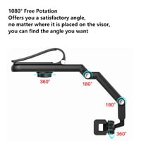 Rotatable Multifunctional Sun Visor Cell Phone Holder