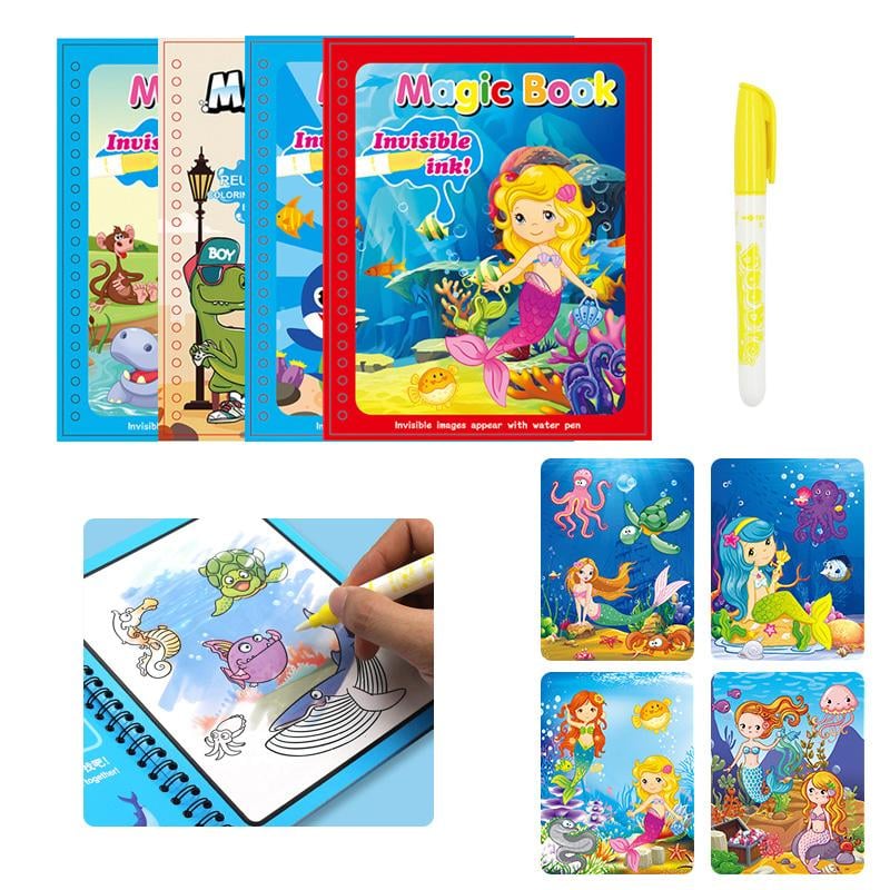 Water kleur boeken