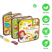 Reusable Magic Water Doodle Books for Kids
