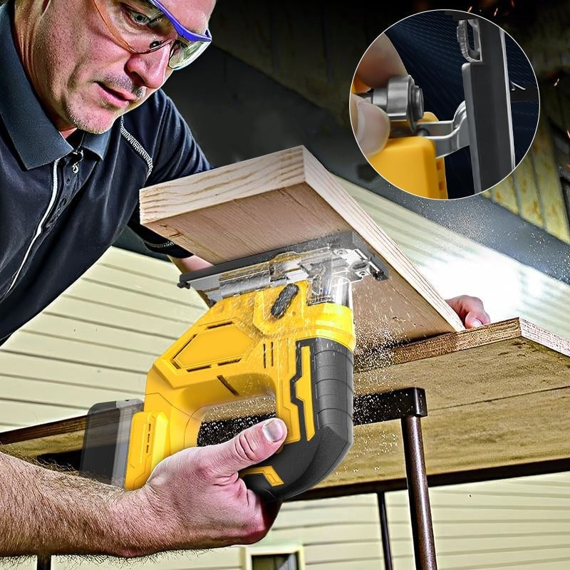 Sakerplus Cordless Brushless Jigsaw with LED
