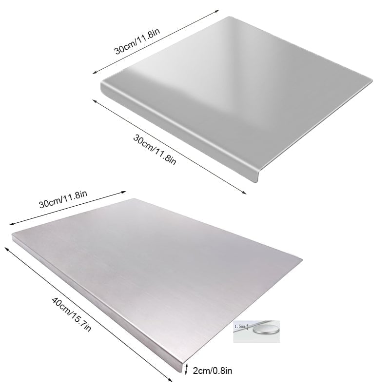 Stainless Steel Kitchen Cutting Board