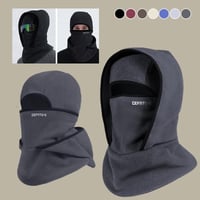 Outdoor Winter Warm Hat Neckband Integrated Cycling Mask