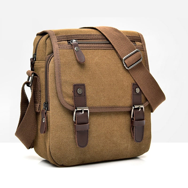 Sac à bandoulière en toile pour homme