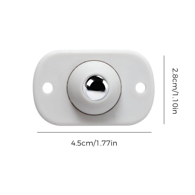 360° Furniture Sticky Mini Mobile Swivel Wheels