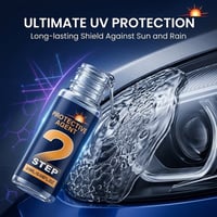 Car Headlight Restoration Kit for Yellowing & Oxidation