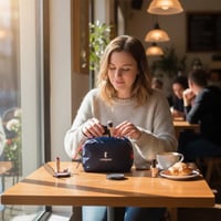Dopamin Große wasserdichte Toiletten-Tasche