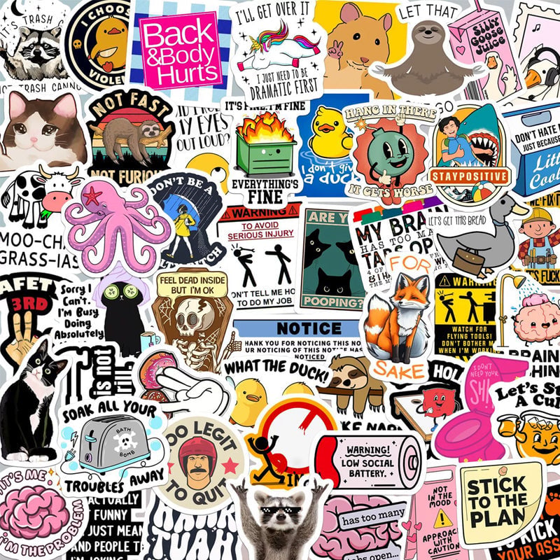 Bestselling Waterproof Doodle Stickers