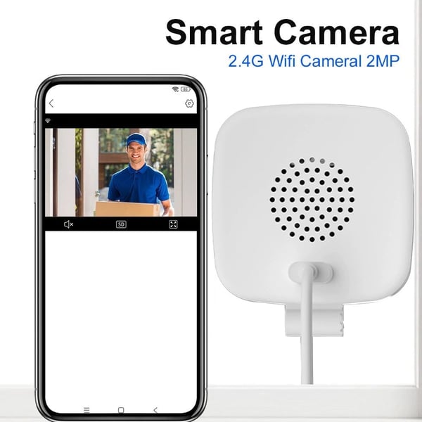 Smart 2K Window Security Camera