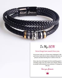 Ich werde immer bei dir sein, zweireihiges Armband