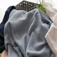 Bamboo & Cotton O-neck Solid Color T-shirt