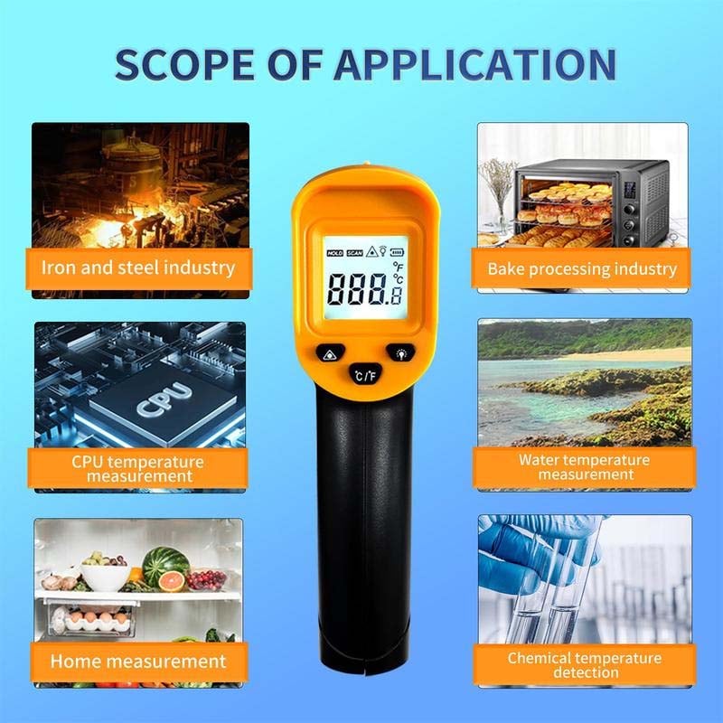 Industrial infrared thermometer