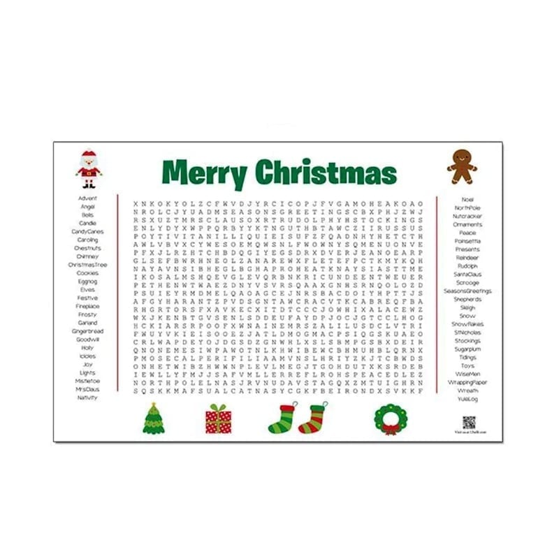 Word Fill-in Puzzle Poster