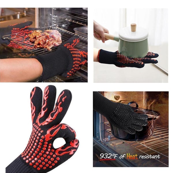 【sale】Hirundo® BBQ Heat & Cut Resistant Gloves